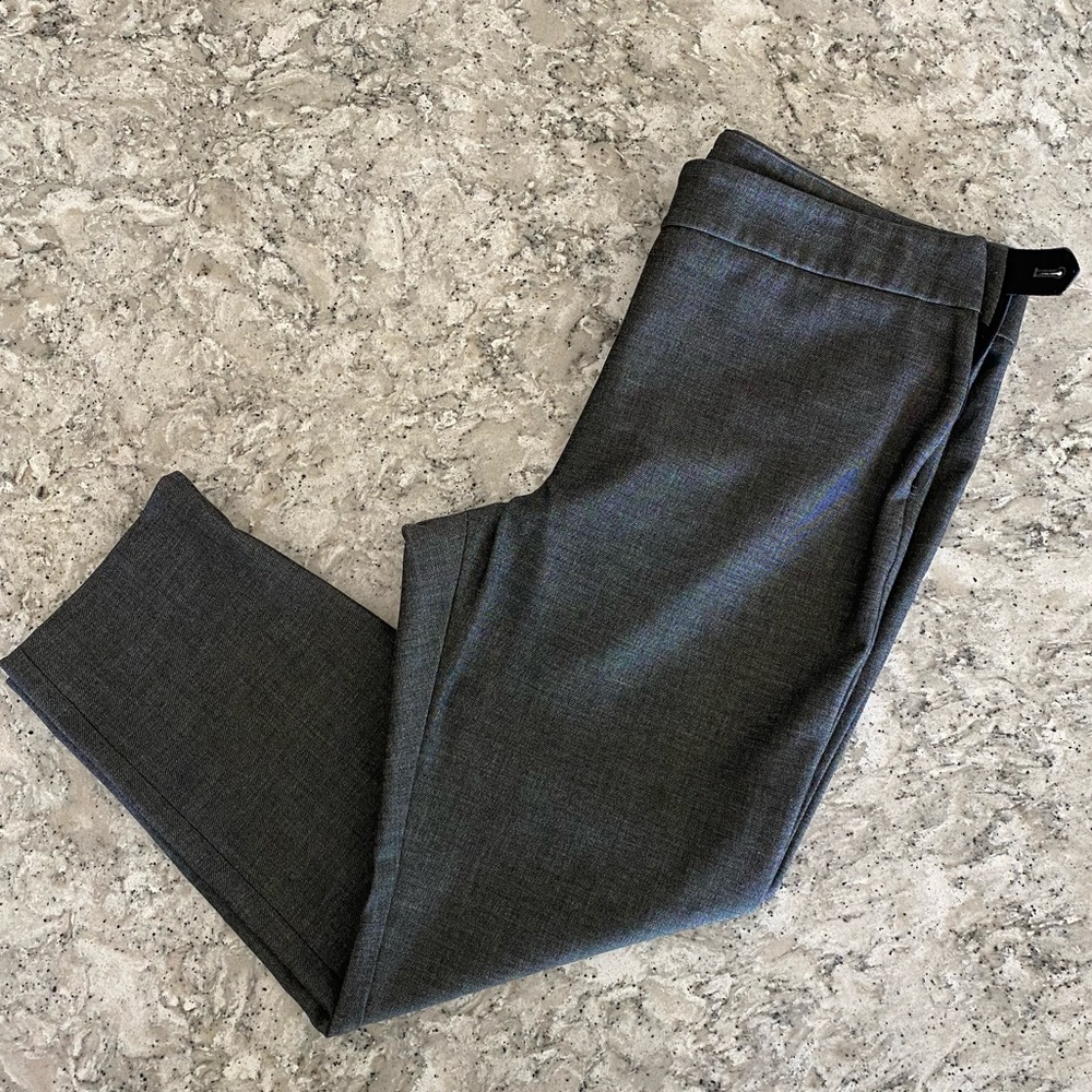 EUC Talbots "Chatham Ankle Pant" in gray, size 16 Petite
